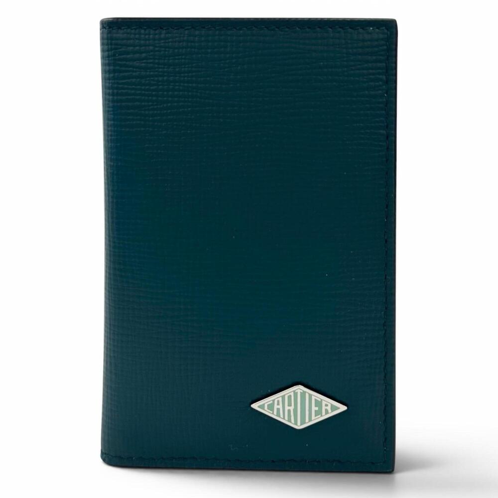 Cartier L3002214 Losange 4-Card Holder Leather Business Card Case/Card Case D...